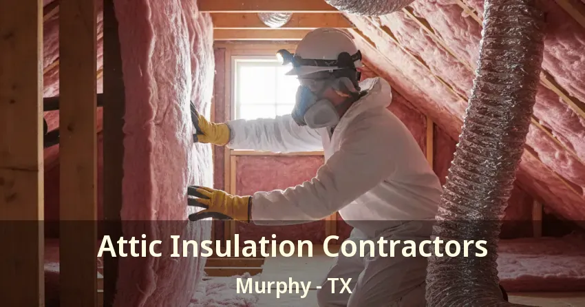 Attic Insulation Contractors Murphy - TX