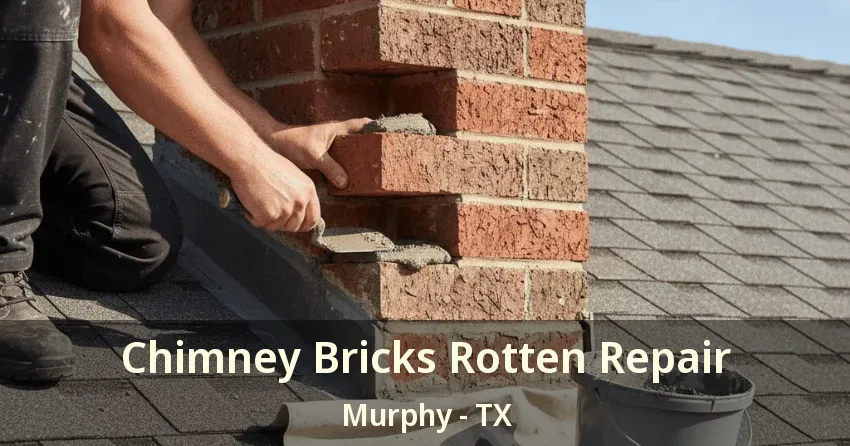 Chimney Bricks Rotten Repair Murphy - TX