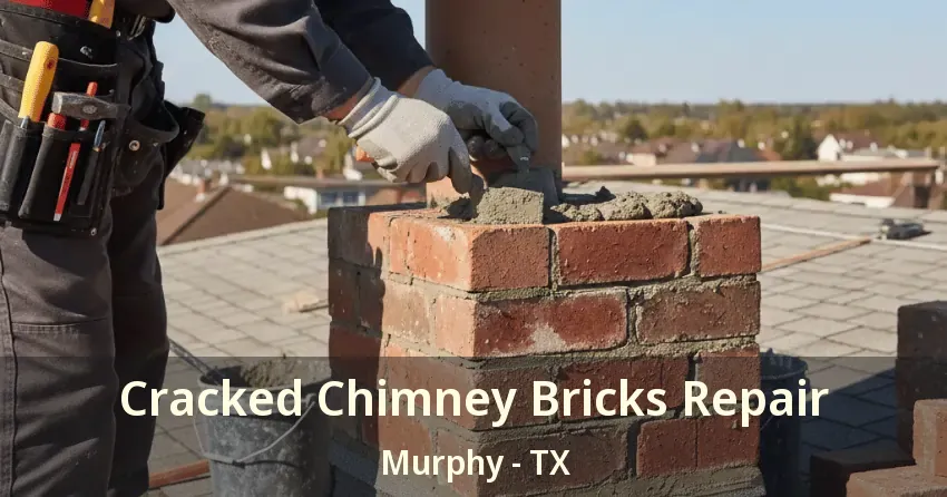 Cracked Chimney Bricks Repair Murphy - TX