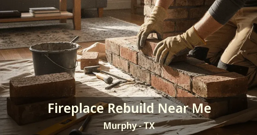 Fireplace Rebuild Near Me Murphy - TX