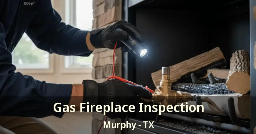 Gas Fireplace Inspection Murphy - TX